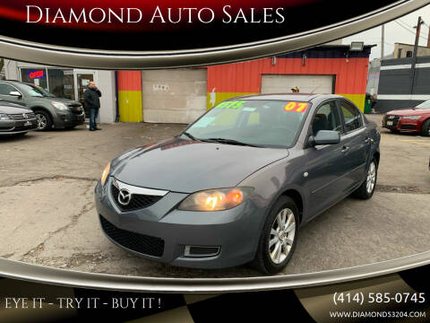 2007 Mazda MAZDA3 for sale at DIAMOND AUTO SALES LLC in Milwaukee WI