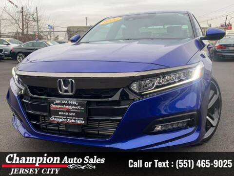 2020 Honda Accord for sale at CHAMPION AUTO SALES OF JERSEY CITY in Jersey City NJ