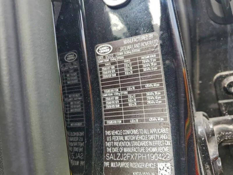 2023 Land Rover Range Rover Evoque P250 S