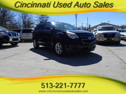 2012 Chevrolet Equinox for sale at Cincinnati Used Auto Sales in Cincinnati OH