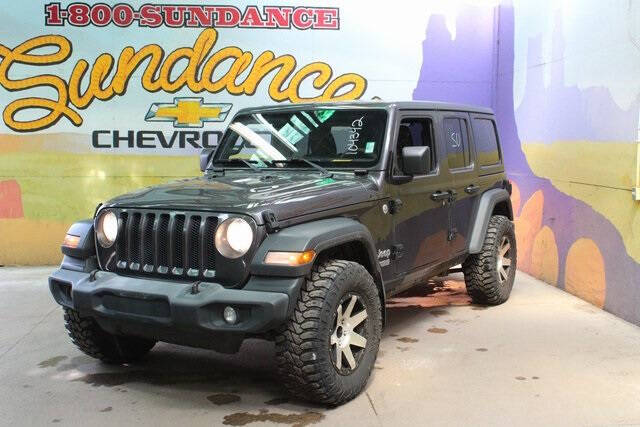 Used 2018 Jeep All-New Wrangler Unlimited Sport with VIN 1C4HJXDG0JW104342 for sale in Grand Ledge, MI