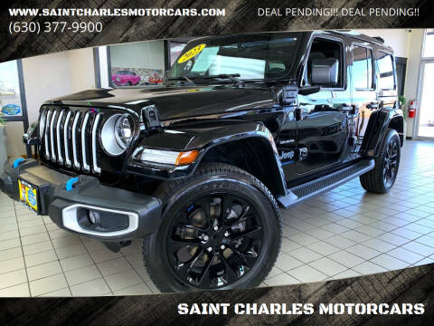 2023 Jeep Wrangler for sale at SAINT CHARLES MOTORCARS in Saint Charles IL