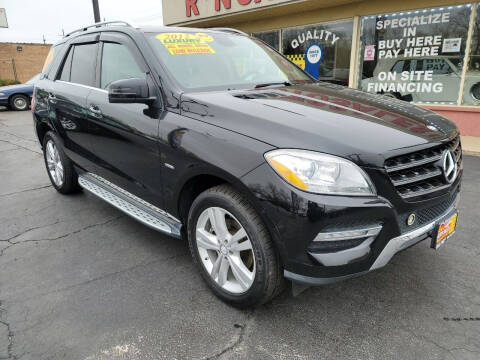 2012 Mercedes-Benz M-Class for sale at RON'S AUTO SALES INC in Cicero IL