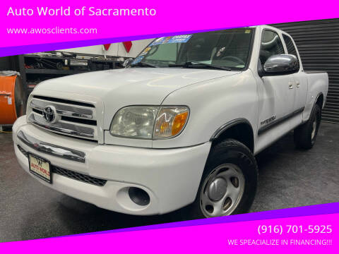 2006 Toyota Tundra for sale at Auto World of Sacramento - Elder Creek location in Sacramento CA
