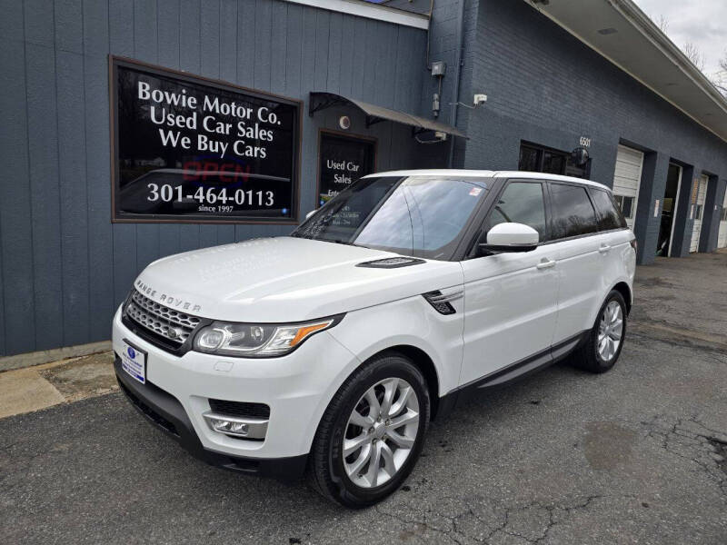 2017 Land Rover Range Rover Sport for sale at Bowie Motor Co in Bowie MD