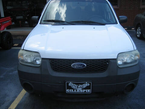 2005 Ford Escape for sale at Gillespie Motor Company in Paris TN