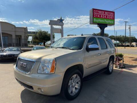 2008 GMC Yukon for sale at CityWide Motors in Garland TX