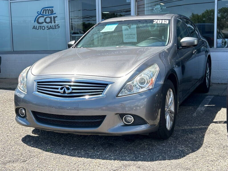 2013 Infiniti G37 Sedan for sale at My Car Auto Sales in Lakewood NJ