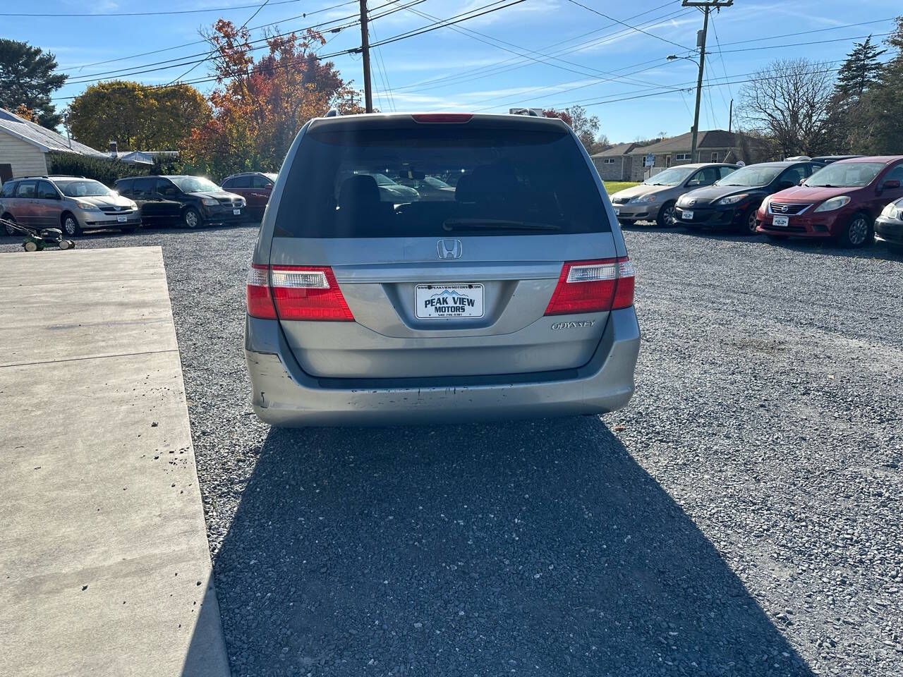 2005 Honda Odyssey for sale at PEAK VIEW MOTORS in Mount Crawford, VA