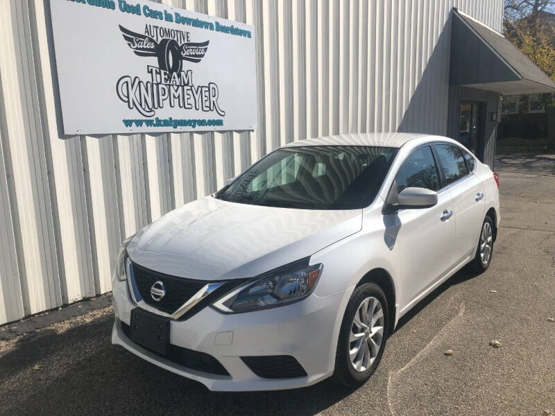 2019 Nissan Sentra for sale at Team Knipmeyer in Beardstown IL