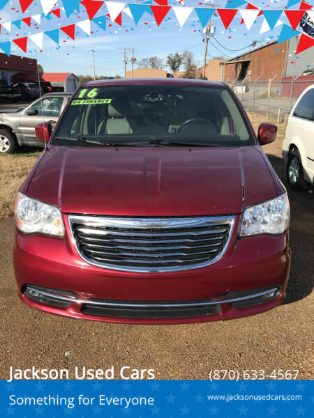 2016 Chrysler Town and Country for sale at Jackson Used Cars in Forrest City AR