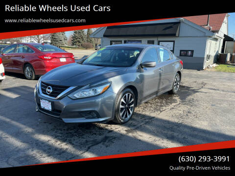 2018 Nissan Altima for sale at Reliable Wheels Used Cars in West Chicago IL
