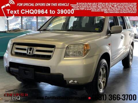 2008 Honda Pilot for sale at CERTIFIED HEADQUARTERS in Saint James NY