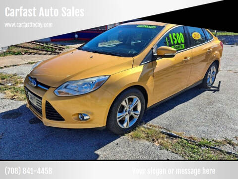 2012 Ford Focus for sale at Carfast Auto Sales in Dolton IL