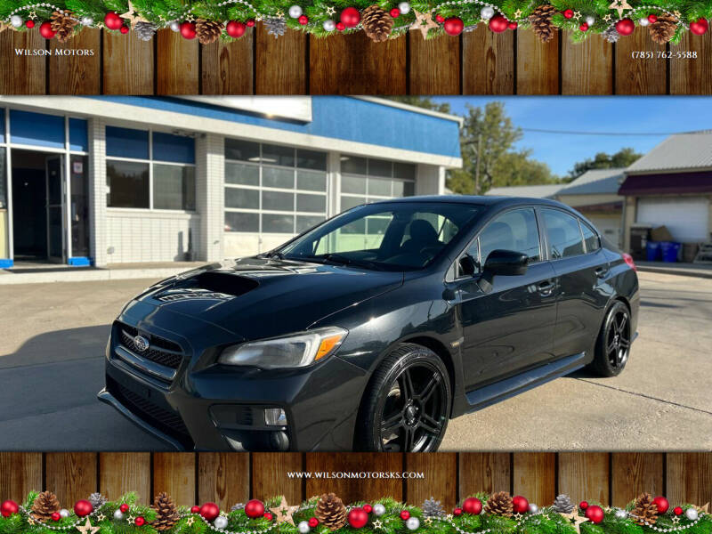 2015 Subaru WRX for sale at Wilson Motors in Junction City KS
