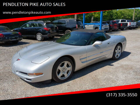 1999 Chevrolet Corvette for sale at PENDLETON PIKE AUTO SALES in Ingalls IN