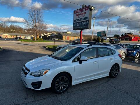 2014 Subaru Impreza for sale at Unlimited Auto Group in West Chester OH