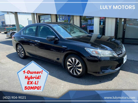 2014 Honda Accord Hybrid for sale at Luly Motors in Lincoln NE