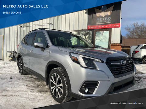 2024 Subaru Forester for sale at METRO AUTO SALES LLC in Lino Lakes MN