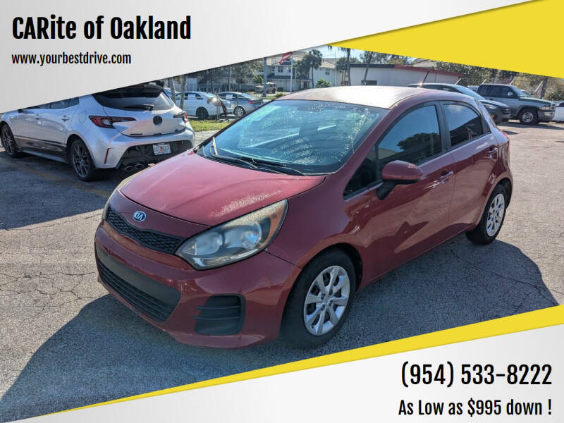 2017 Kia Rio 5-Door for sale at CARite of Oakland in Oakland Park FL