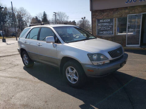 1999 Lexus RX 300 for sale at Meador Motors LLC in Canton OH
