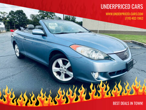 2006 Toyota Camry Solara for sale at Underpriced Cars in Marietta GA
