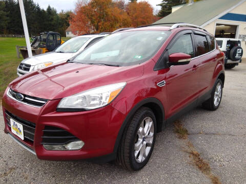 2016 Ford Escape for sale at taz automotive inc DBA: Granite State Motor Sales in Pittsfield NH