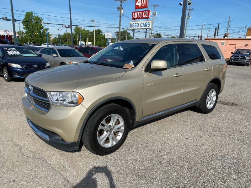 2011 Dodge Durango for sale at 4th Street Auto in Louisville KY