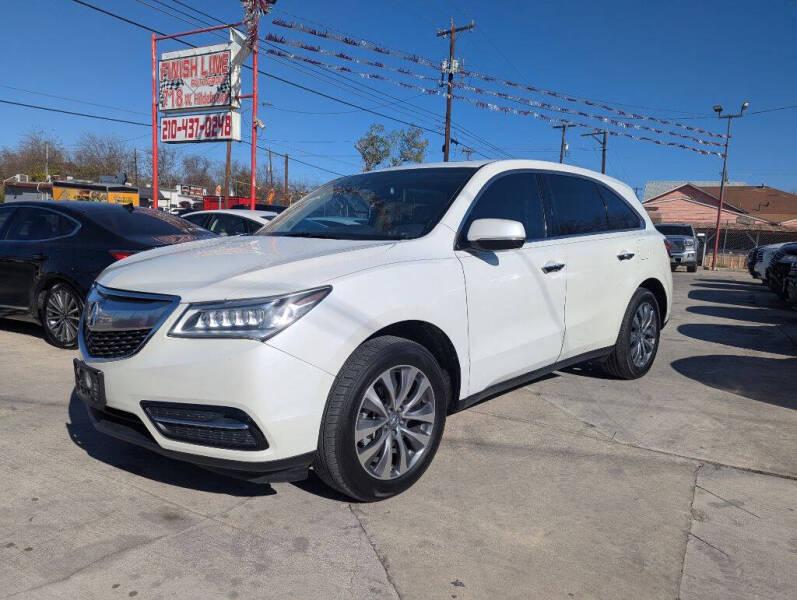 2014 Acura MDX for sale at FINISH LINE AUTO GROUP in San Antonio TX