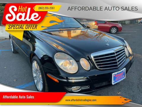 2008 Mercedes-Benz E-Class for sale at Affordable Auto Sales in Irvington NJ