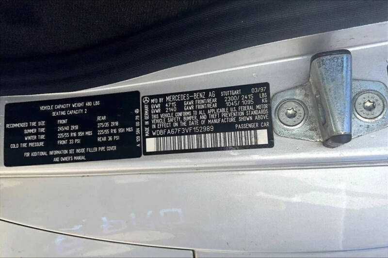 1997 Mercedes-Benz SL-Class