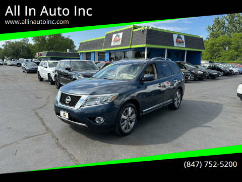 2014 Nissan Pathfinder for sale at All In Auto Inc in Palatine IL
