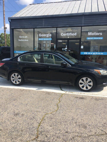 2009 Honda Accord for sale at Georgia Certified Motors in Stockbridge GA