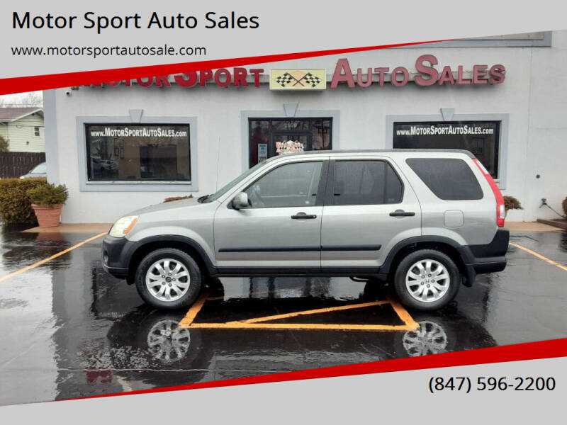 2006 Honda CR-V for sale at Motor Sport Auto Sales in Waukegan IL