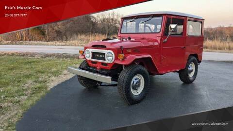 1971 Toyota Land Cruiser for sale at Eric's Muscle Cars in Clarksburg MD