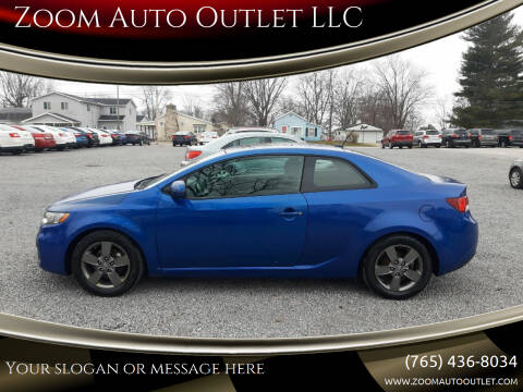 2011 Kia Forte Koup for sale at Zoom Auto Outlet LLC in Thorntown IN