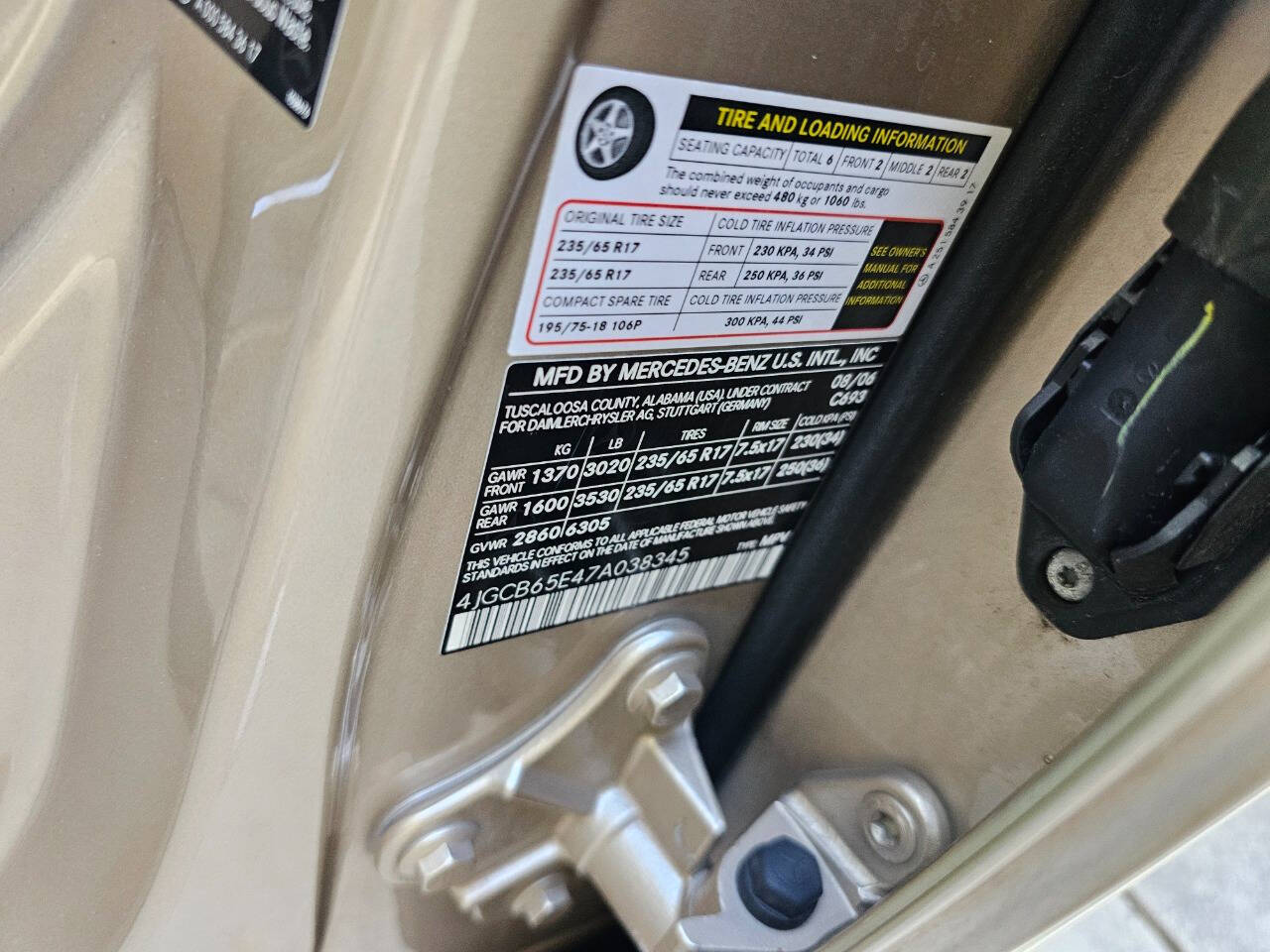 2007 Mercedes-Benz R-Class 44