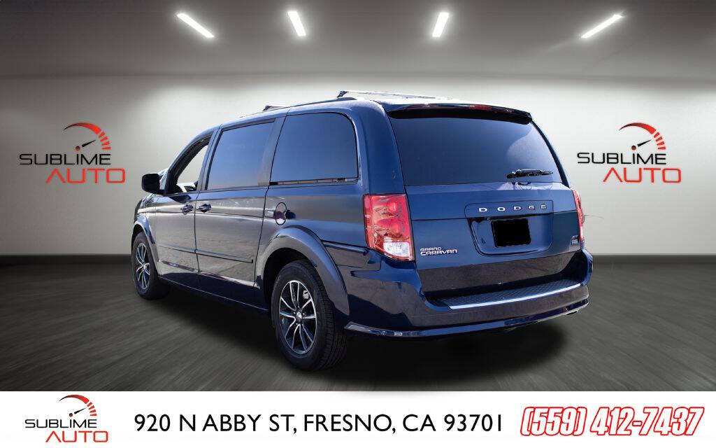 2017 Dodge Grand Caravan for sale at SUBLIME AUTO in Fresno, CA