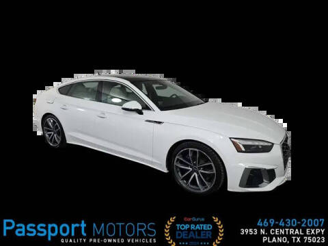 2022 Audi A5 Sportback for sale at Passport Motors Auto Leasing in Plano TX