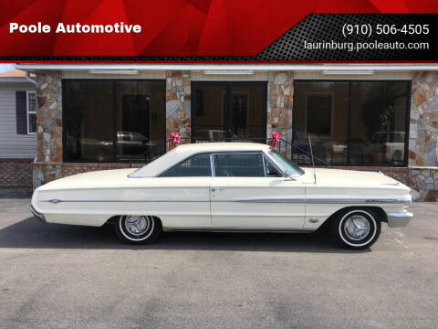 1964 Ford Galaxie for sale at Poole Automotive in Laurinburg NC