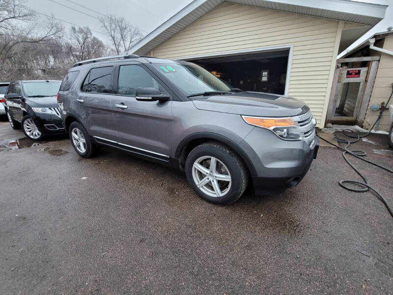 Used 2014 Ford Explorer XLT with VIN 1FM5K8D87EGB95104 for sale in Sioux City, IA