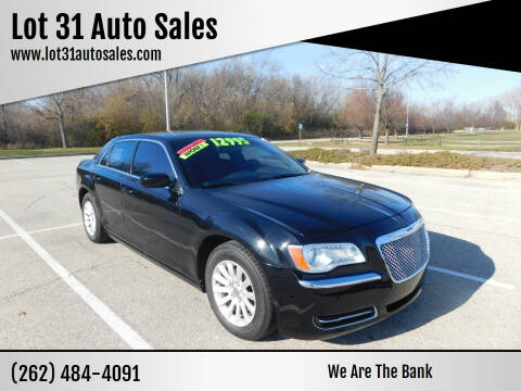2013 Chrysler 300 for sale at Lot 31 Auto Sales in Kenosha WI