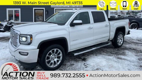 2018 GMC Sierra 1500 for sale at Action Motor Sales in Gaylord MI