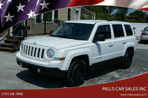 2011 Jeep Patriot for sale at MILLS CAR SALES INC in Clearwater FL