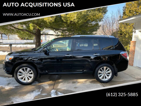 2009 Toyota Highlander Hybrid for sale at AUTO ACQUISITIONS USA in Eden Prairie MN