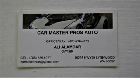2005 Volkswagen Passat for sale at CAR MASTER PROS AUTO SALES in Lynnwood WA