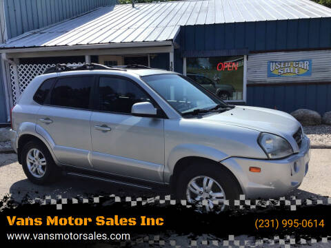 2008 Hyundai Tucson for sale at Vans Motor Sales Inc in Traverse City MI
