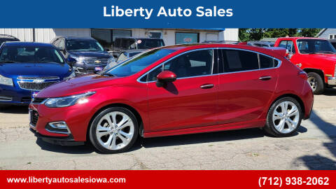 2017 Chevrolet Cruze for sale at Liberty Auto Sales in Merrill IA