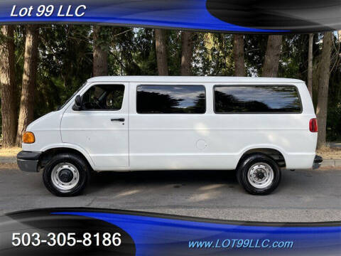 2000 Dodge Ram Van for sale at LOT 99 LLC in Milwaukie OR
