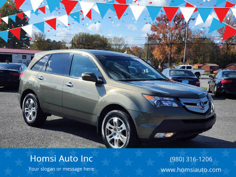 2007 Acura MDX for sale at Homsi Auto Inc in Kannapolis NC